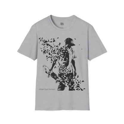 Abstract Skateboarding T-Shirt