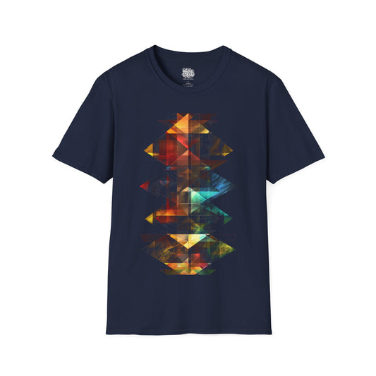 Abstract Hue Warm Graphic T-Shirt