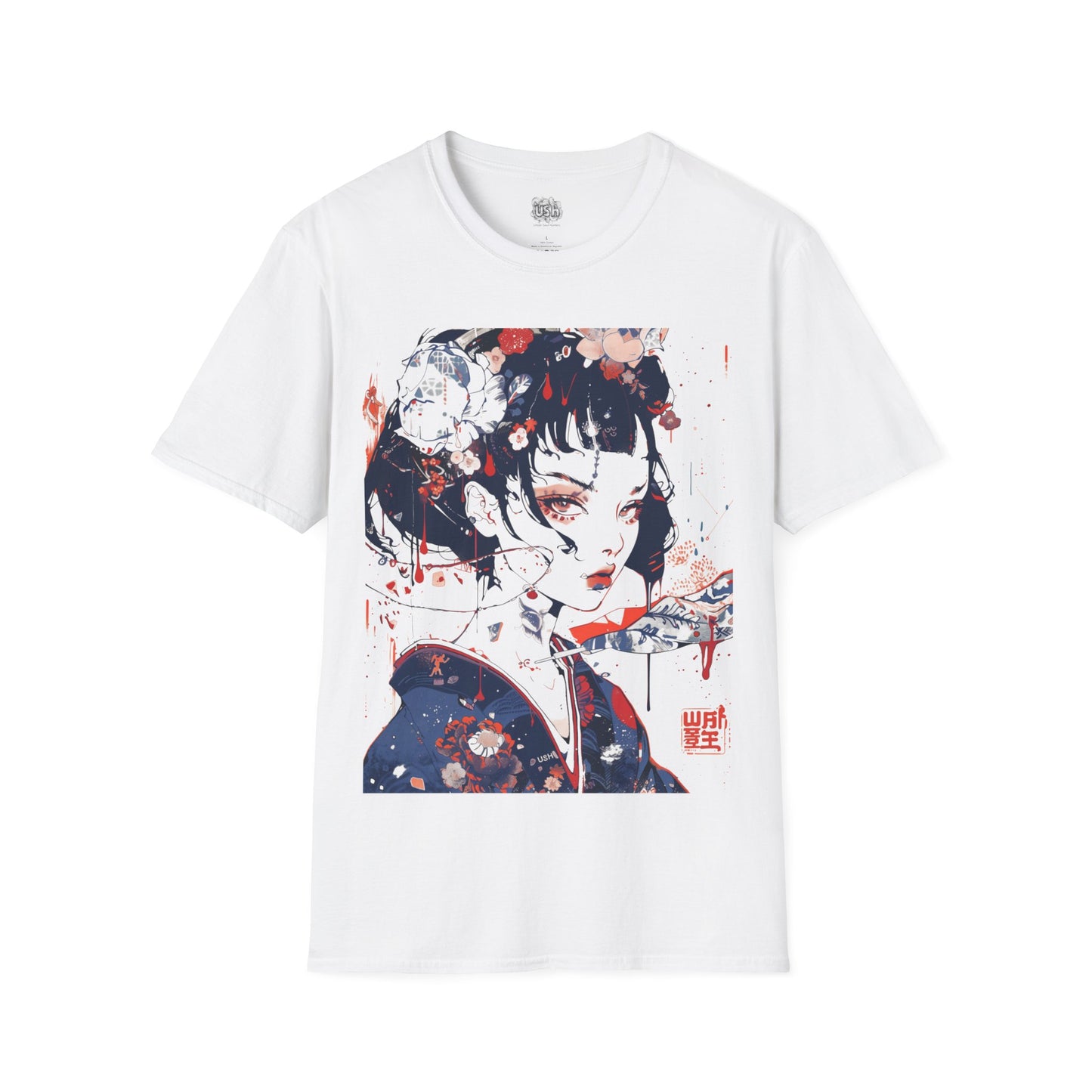 Japanese Art Pop Geisha T-Shirt