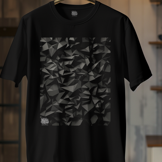 Abstract 3d Shapes Graphic T-Shirt