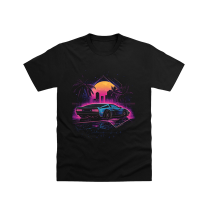 Black Printed T-shirt