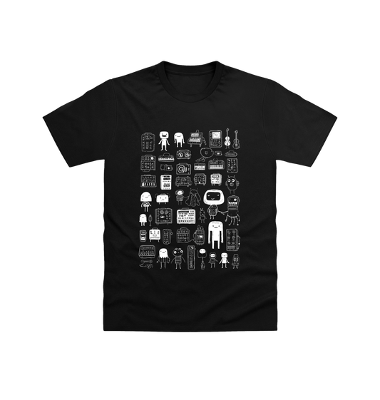 Black Printed T-shirt