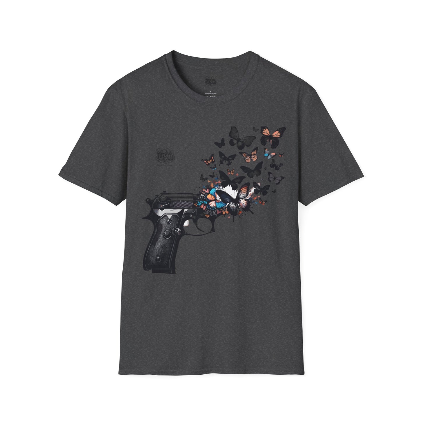 Butterflies Gun No War T-Shirt