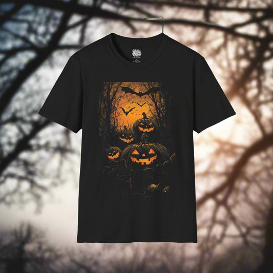 Night of Pumpkin Graphic Halloween T-Shirt