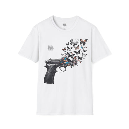 Butterflies Gun No War T-Shirt