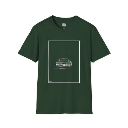 Minimalistic Rear Car Lover T-Shirt