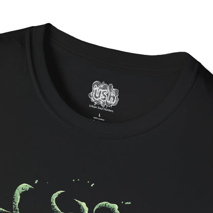 Medusa Monster Graphic Halloween T-Shirt