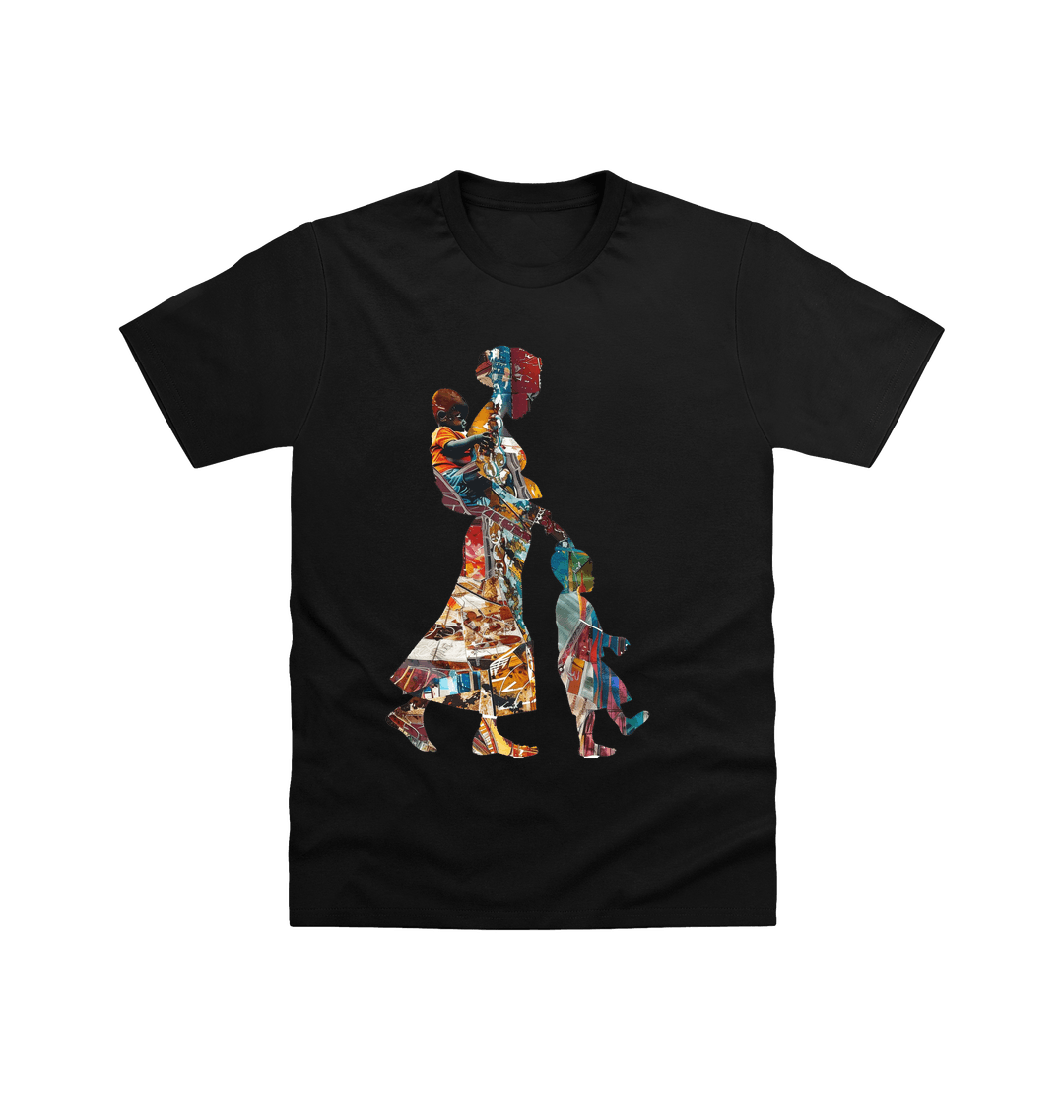 Black Printed T-shirt