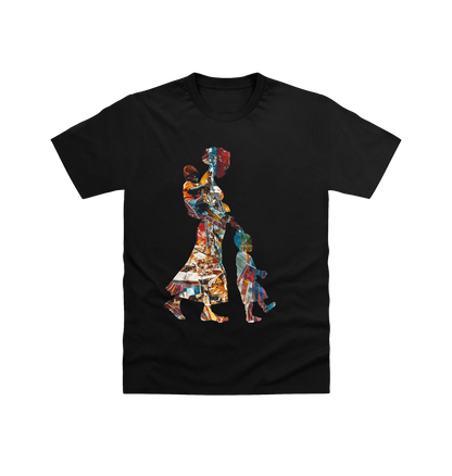 Black Printed T-shirt
