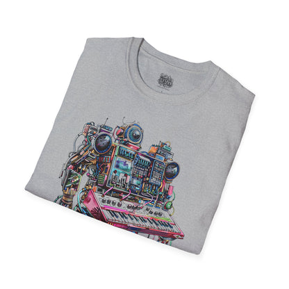 Cyborg Synth Ruler T-Shirt