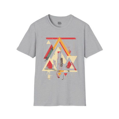 Minimalistic Geometric Retro T-shirt