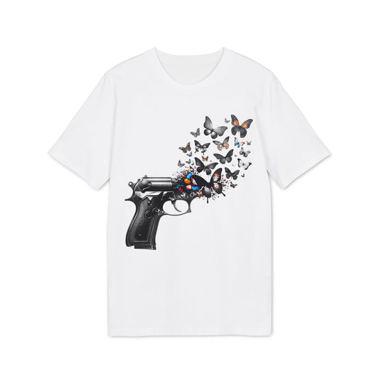 Butterflies Gun No War T-Shirt PR
