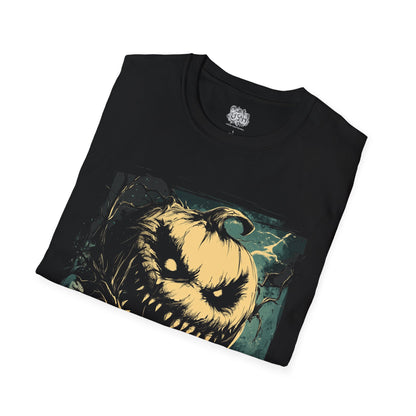 Pumpkin Dark Tales Graphic Halloween T-Shirt