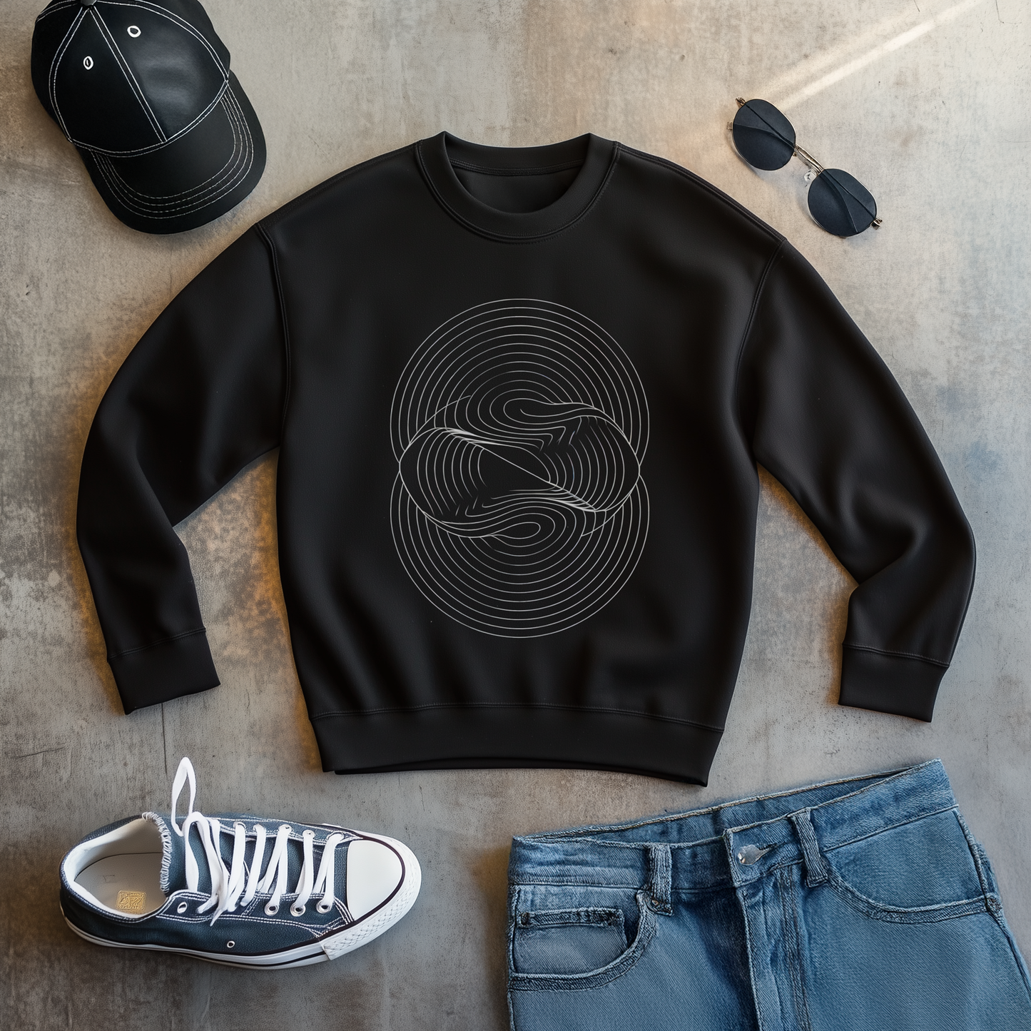 Meltin' Vinyls Graphic Sweatshirt