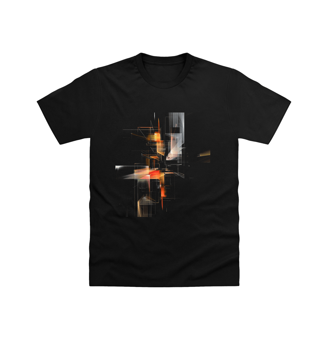 Black Printed T-shirt