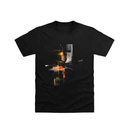Black Printed T-shirt
