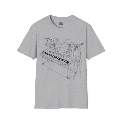 Modular Synthesizer Love T-Shirt