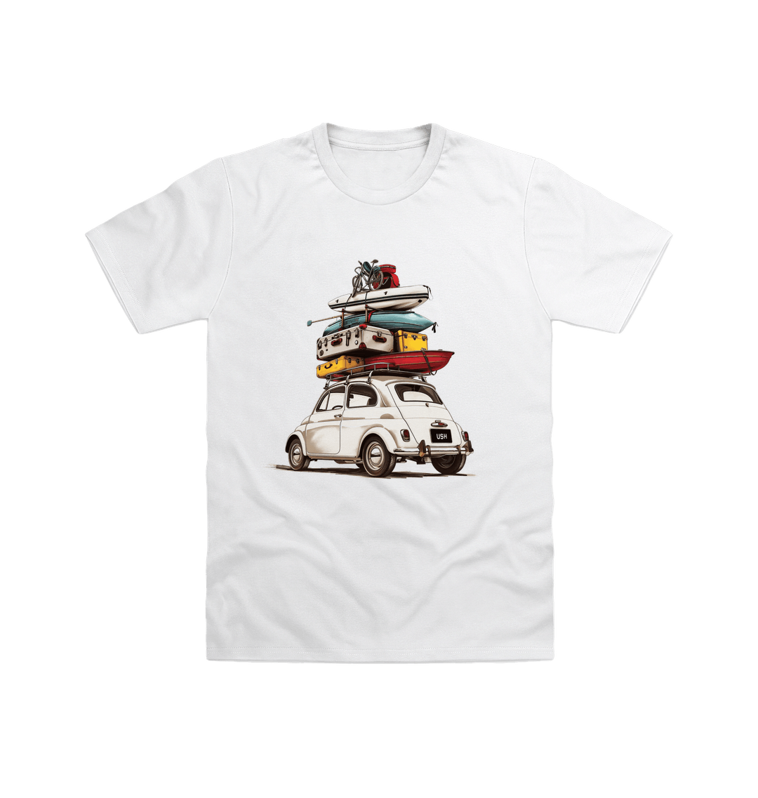 White Printed T-shirt