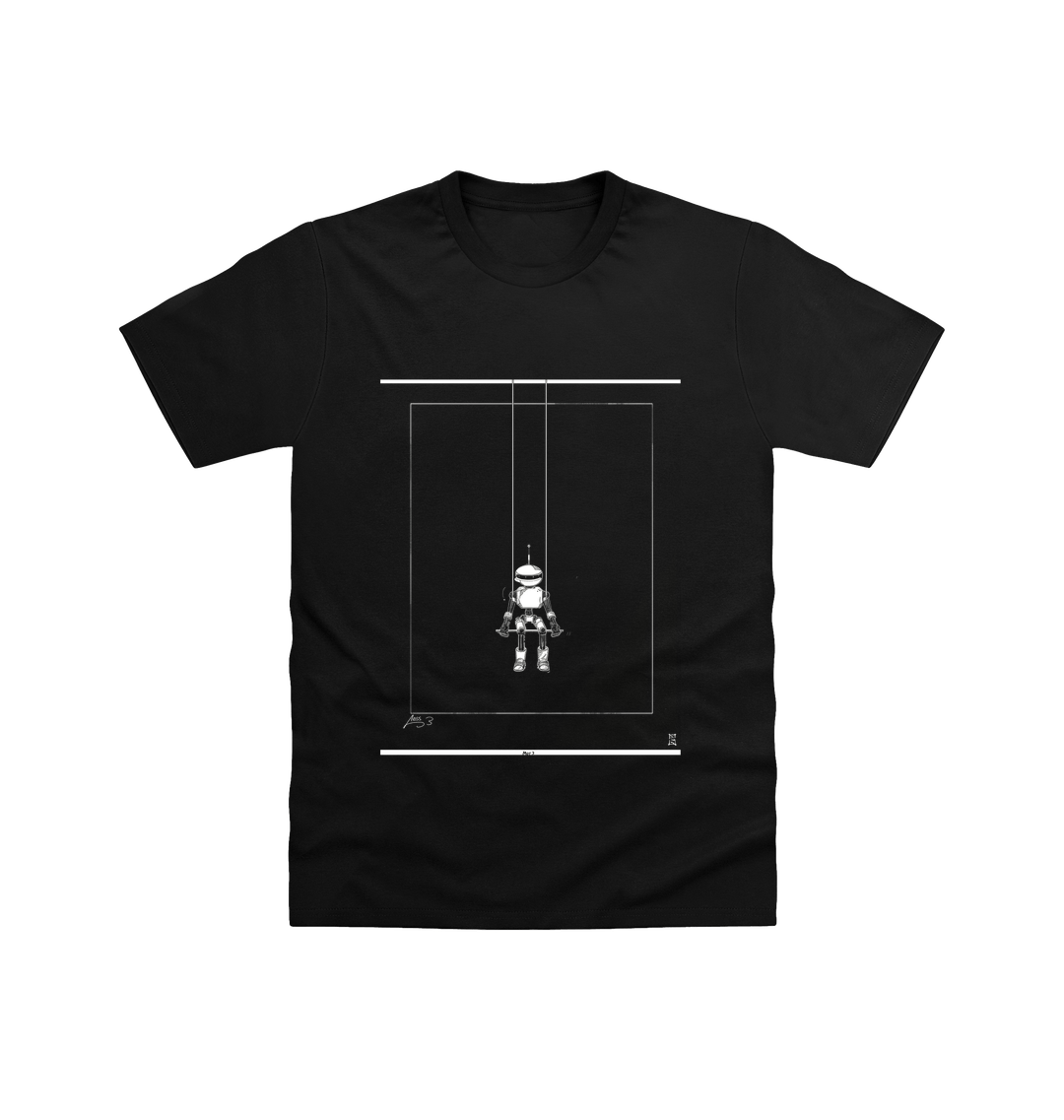 Black Printed T-shirt