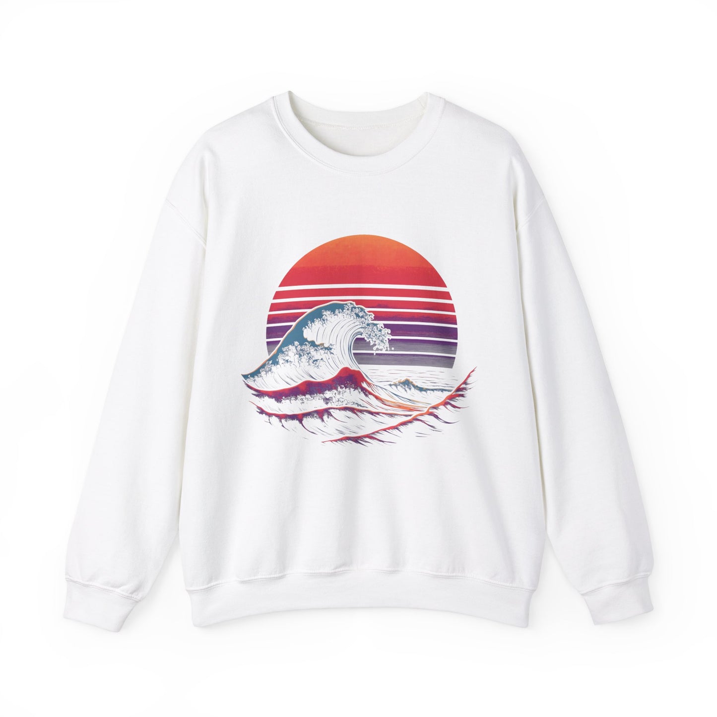 Retrowave Sun Graphic Sweatshirt