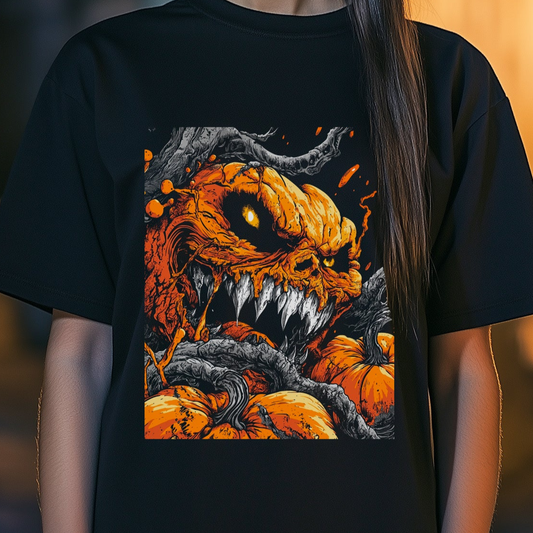 PumpK Nightmare Graphic Halloween T-Shirt