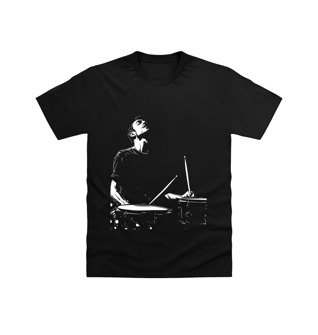 Black Printed T-shirt