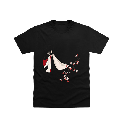 Black Printed T-shirt