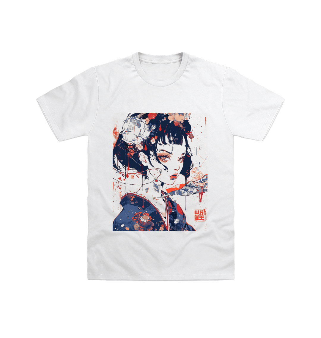 White Printed T-shirt