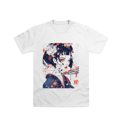 White Printed T-shirt