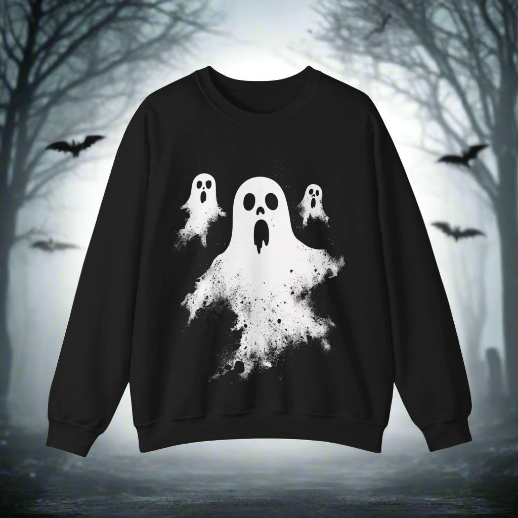 Boo Graphic Halloween Sweatshirt