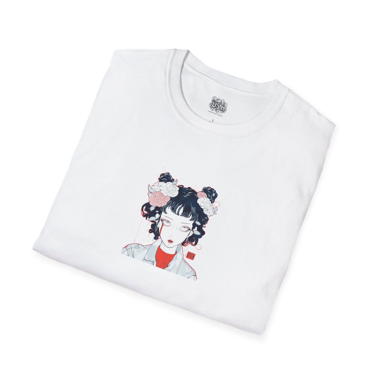 Japanese Pop Art Portrait Emo T-Shirt