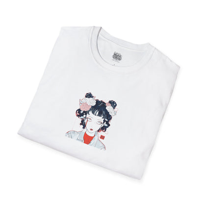 Japanese Pop Art Portrait Emo T-Shirt