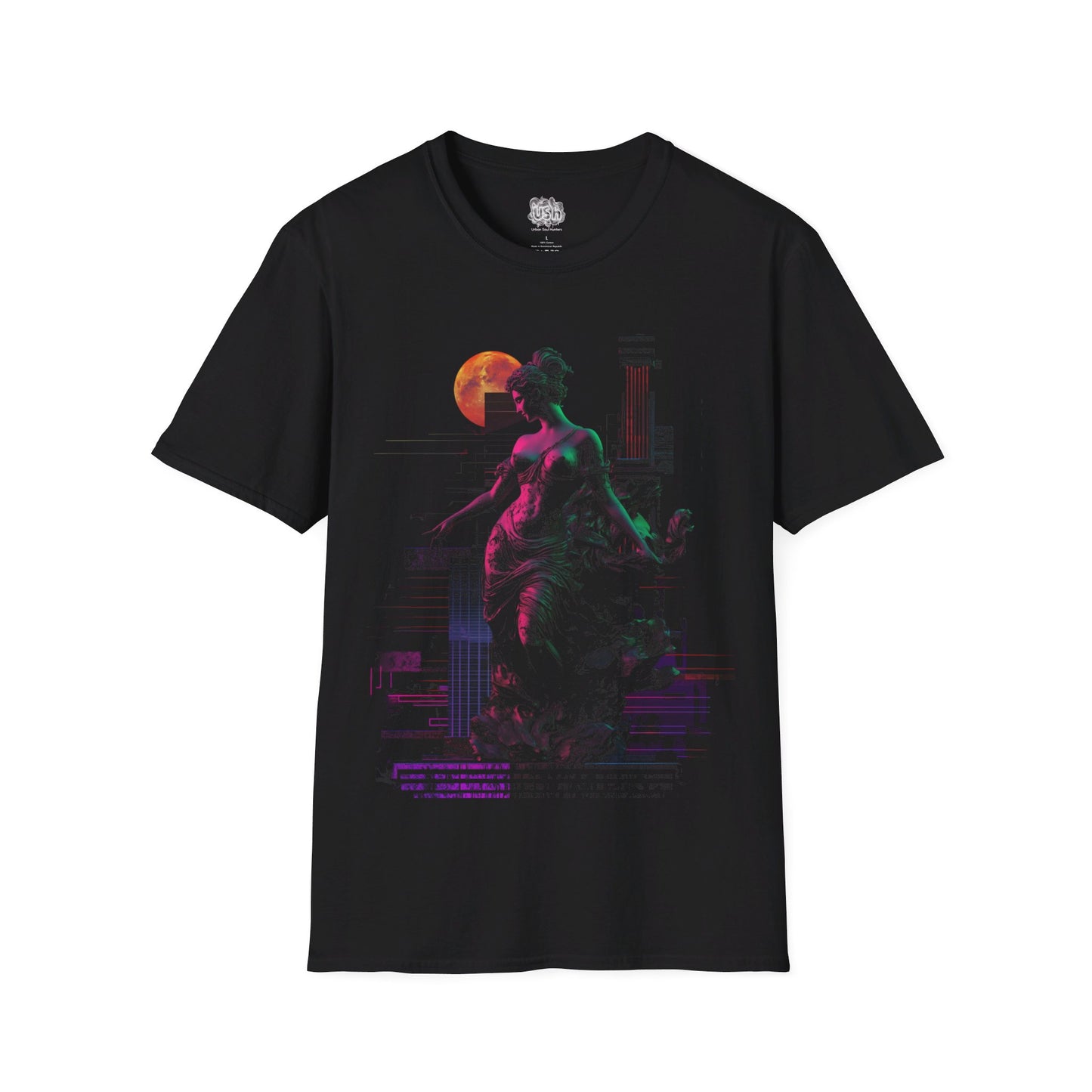 Retrowave Greek Graphic T-Shirt