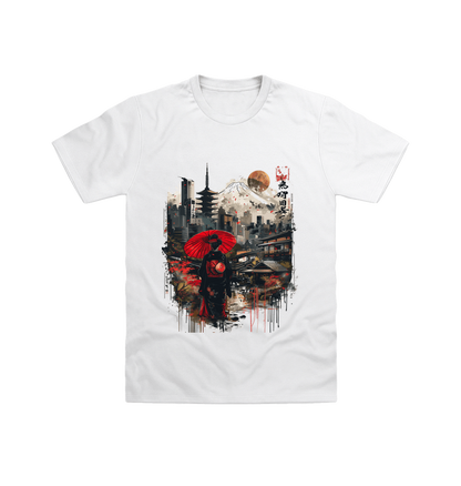 White Printed T-shirt