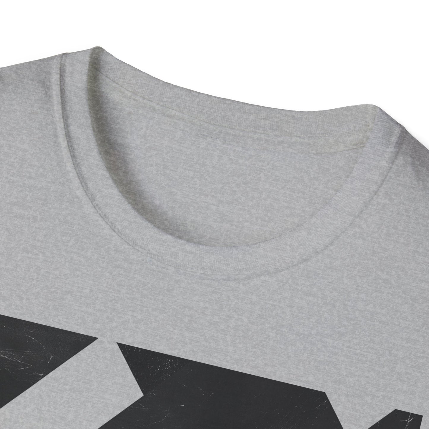 Abstract Grid Graphic T-Shirt