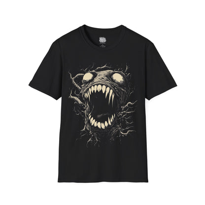 Scary Monster Graphic Halloween T-Shirt