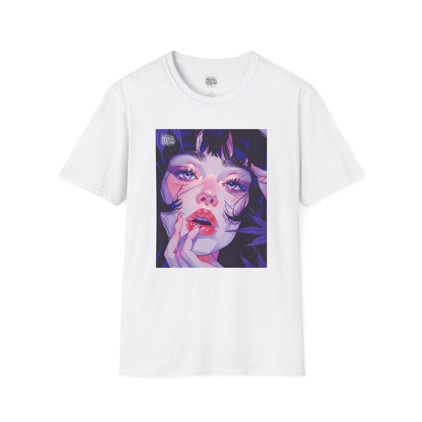 Japanese Art Manga Portrait T-Shirt