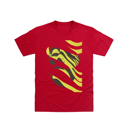 Cherry Red Printed T-shirt