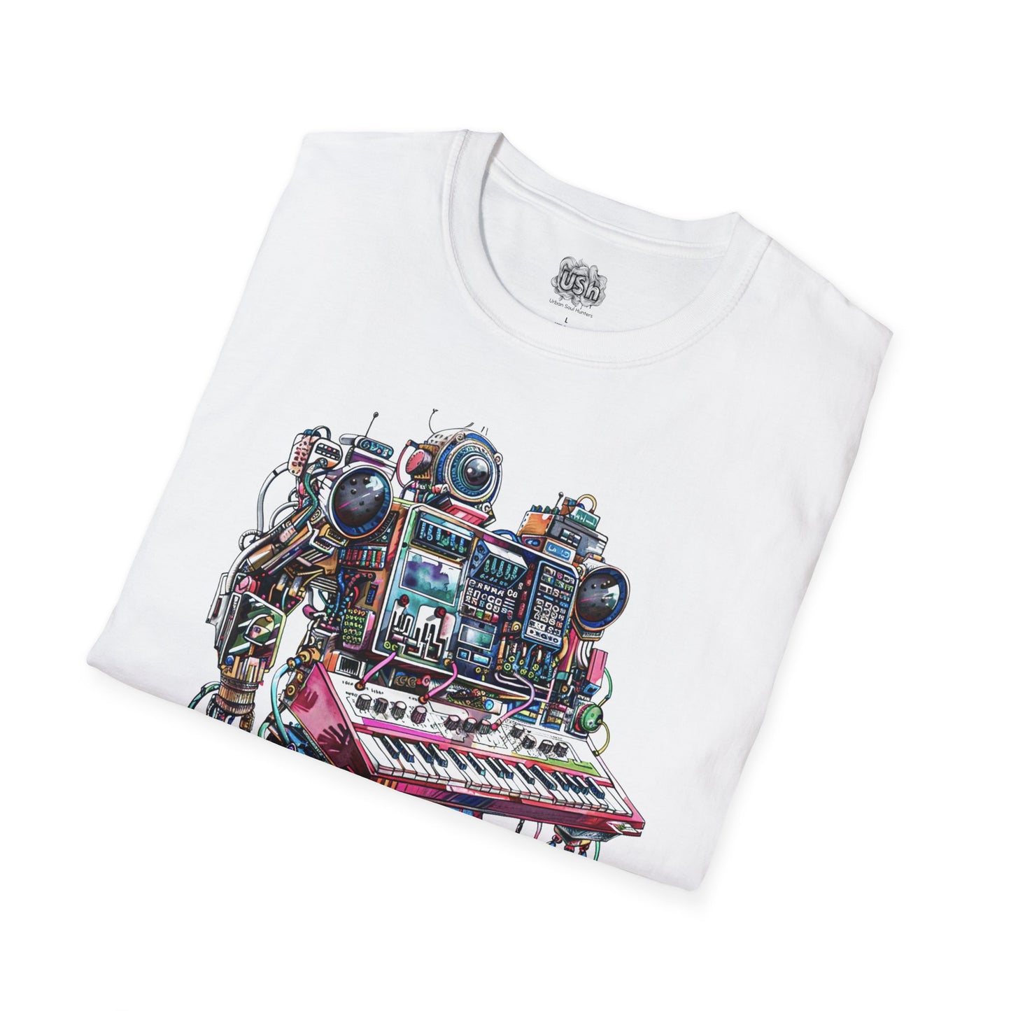 Cyborg Synth Ruler T-Shirt