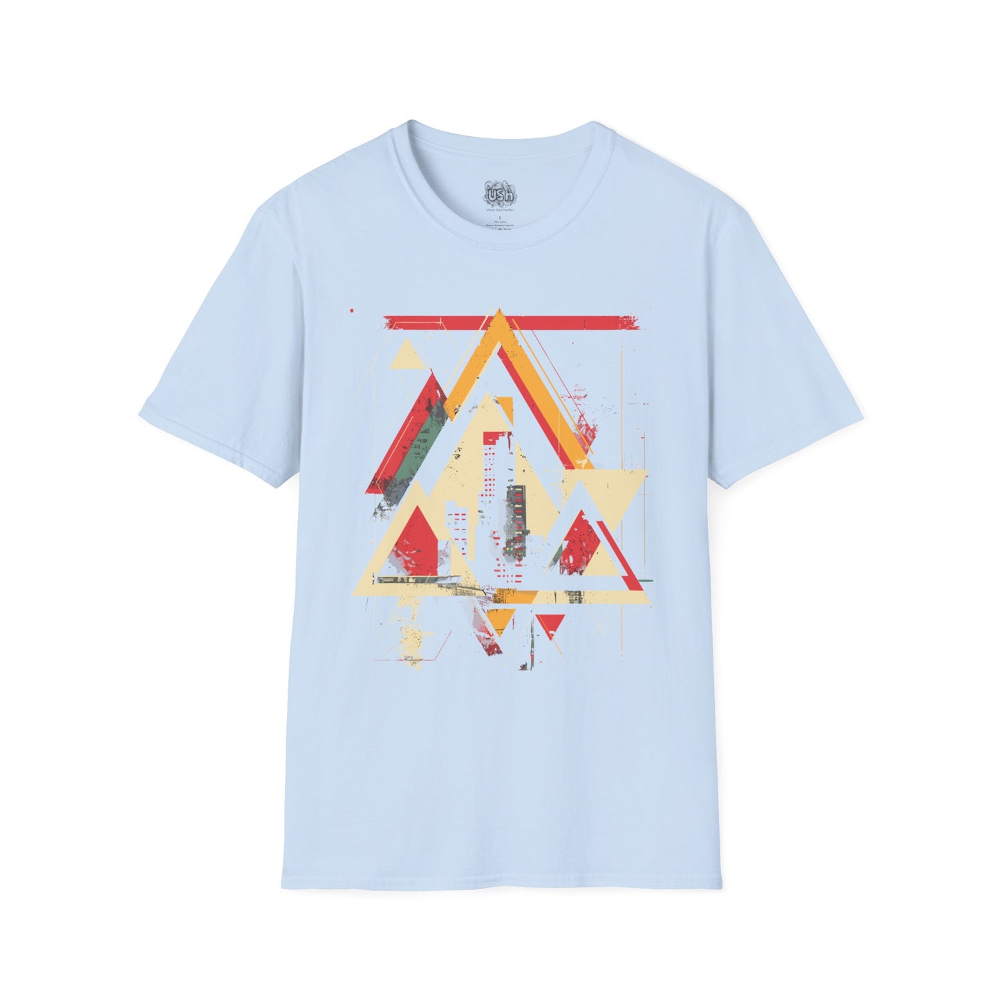 Minimalistic Geometric Retro T-shirt