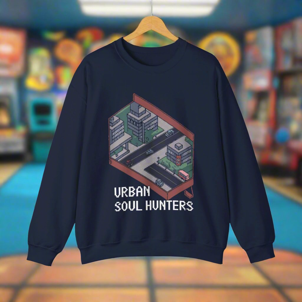 City Hunters Game Graphic Sweatshirt