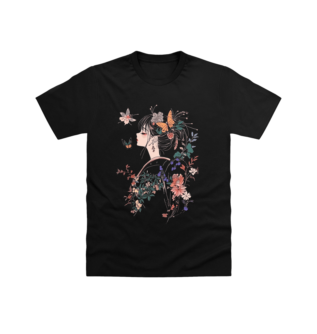 Black Printed T-shirt