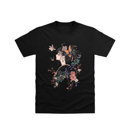 Black Printed T-shirt