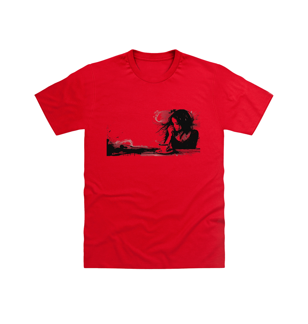 Red Printed T-shirt