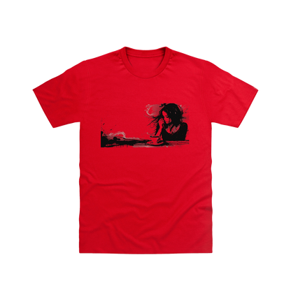 Red Printed T-shirt