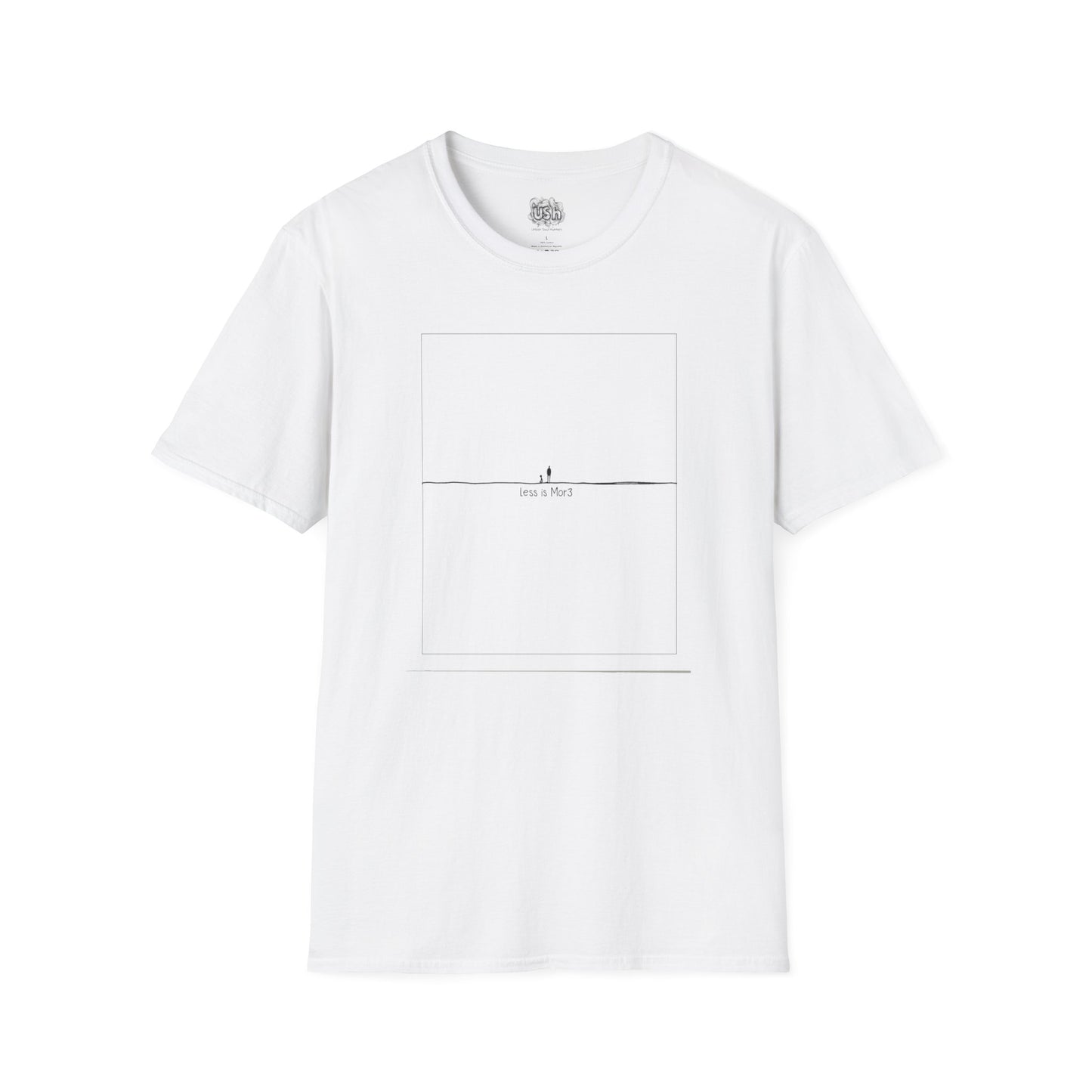 Minimalistic Less is More T-Shirt