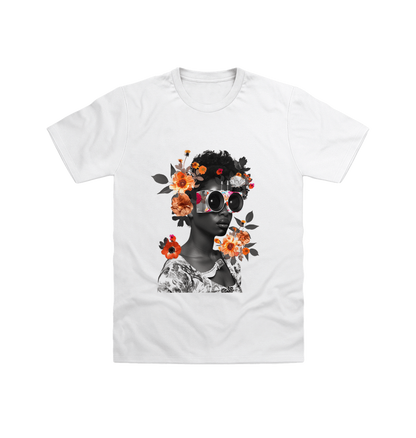 White Printed T-shirt