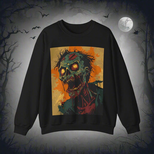 ZombYou Graphic Halloween Graphic Sweatshirt