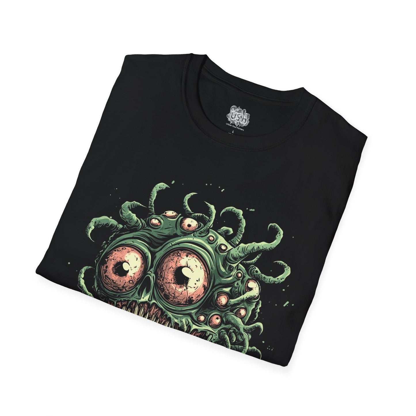 Medusa Monster Graphic Halloween T-Shirt