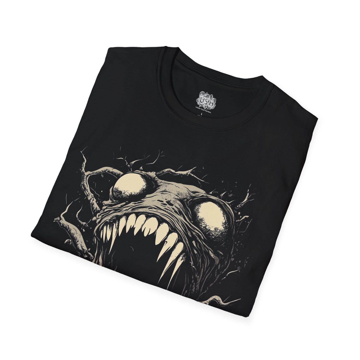 Scary Monster Graphic Halloween T-Shirt